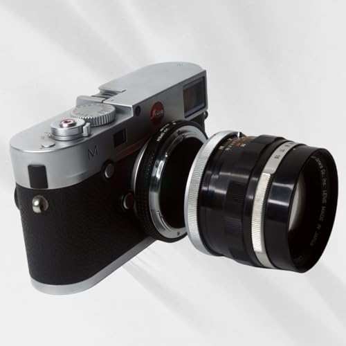 PHOLSY Lens Adapter Compatible with Canon FD FL Lens and Leica M Camera Canon FD to Leica M