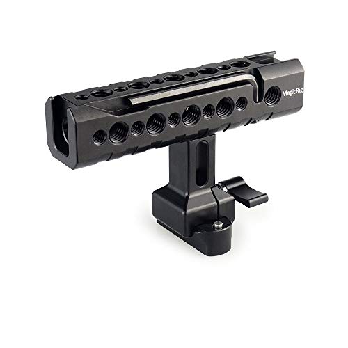 Quick Release Camera NATO Top Handle with Cold Shoe Mounts Handle with Rail
