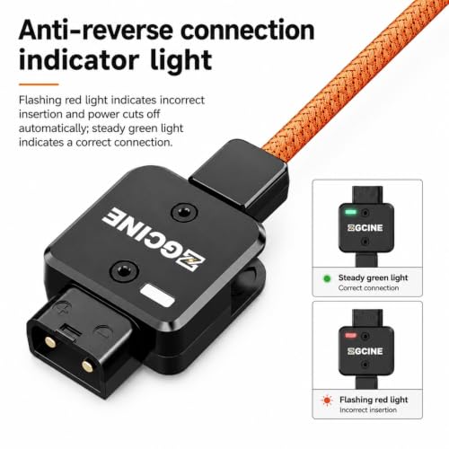ZGCINE DT-PD D-Tap to USB-C PD Bidirectional Charger Cable 65W
