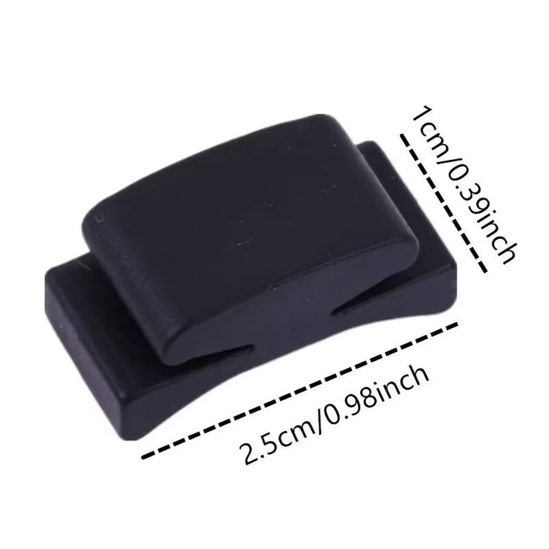 5pcs Rubber Headstock Guitar Pick Holder - Securely Attach Between 3rd & 4th Strings for Guitar, Bass, Ukulele, Banjo and Mandolin