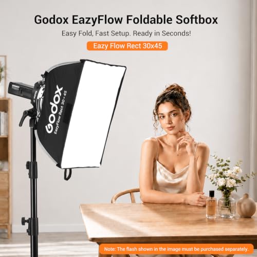 Godox EazyFlow Rect 30x45 / 11.8x17.7 Foldable Softbox EazyFlow Rect 30x45cm 11.8x17.7