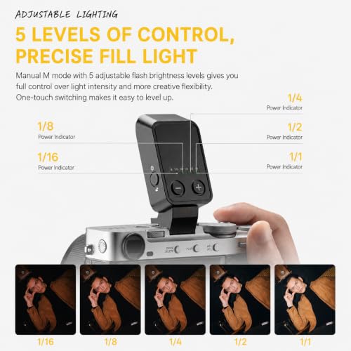 VILTROX Spark Z2 TTL Mini Flash for Sony, Portable Camera Flash TTL/M Mode US-Z2-S
