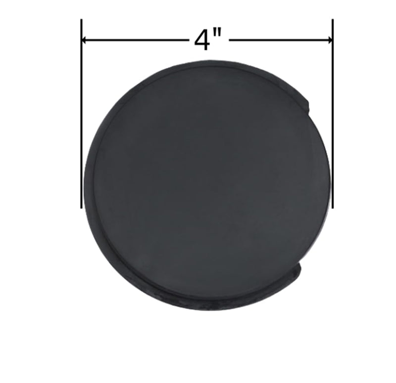 [AUSTRALIA] - Acoustic Guitar Soundhole Cover - Acoustic Guitar Accessories - Eliminates Feedback,Black, Fits Most Standard 4" Sound Holes 4" 