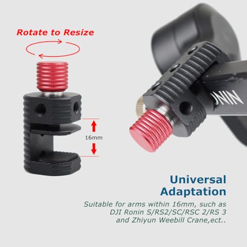 Universal Gimbal Counterweight Kit with Balance Weight Mounting Clamp and 2 pcs Counterweights for DJI Ronin S/SC/RS2/RSC2/RS3/RS4 Zhiyun Weebill S Crane Gimbal Stabilizers Accessories