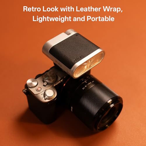 VILTROX 24W/s GN12 Retro Flash for Camera, 0.1-1.5s Recycle Small Flash