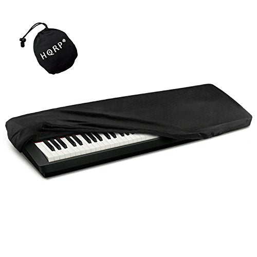 HQRP Sustain Pedal Piano Style and HQRP Elastic Dust Cover compatible with Yamaha DGX-230 EZ-220 Keyboards
