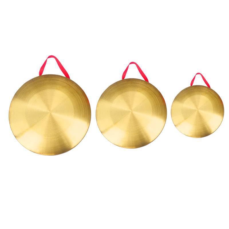 Chinese gong,Chinese Traditional Percussion Instrument is Suitable for Family Offices to Celebrate，Authentic Chinese Wind Gong,Hand Selected For Quality (36cm/14.2inch) 36cm