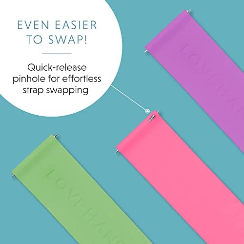 LOVEHANDLE Swappable Phone Grip Strap (Strap Only Base Sold Separately) Swappable Strap for LOVEHANDLE PRO, PRO MagSafe & PRO Wallet Pack of 3 - Hippie Dippy Daisy Strap Bundle
