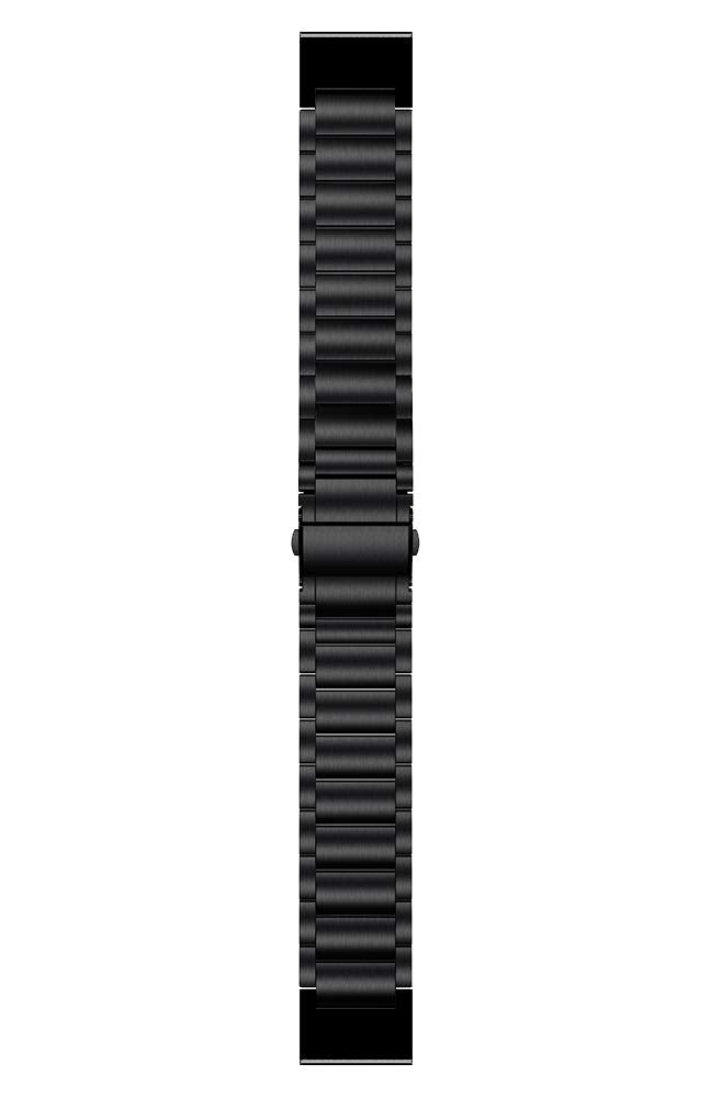 LDFAS Fenix 8/7S/6S/5S Band, 20mm Titanium Metal Quick Fit Watch Strap Compatible for Garmin Fenix 7S/6S Pro/5S/5S Plus/D2 Delta S/Instinct 2S Bands Black