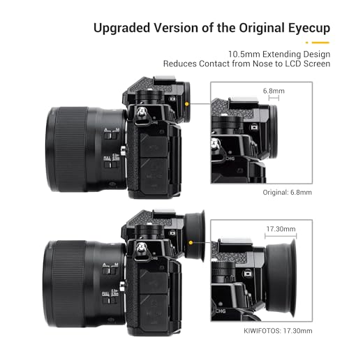 Extended Z9 Z8 Zf Eye Cup Replaces Nikon DK-33 Eyecup Eyepiece for Nikon Z9 Z8 Zf