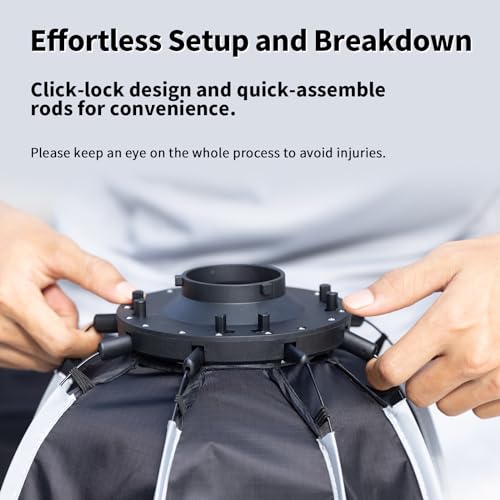 Ulanzi AS-D30 11.81'' Octagon Softbox, Quick Release for Mini Bowens Mount