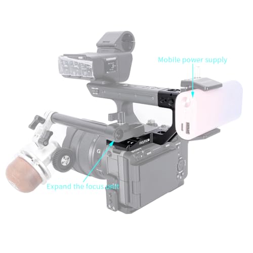 NICEYRIG FX3 FX30 XLR Handle Extension Kit for Sony FX3/FX30-601
