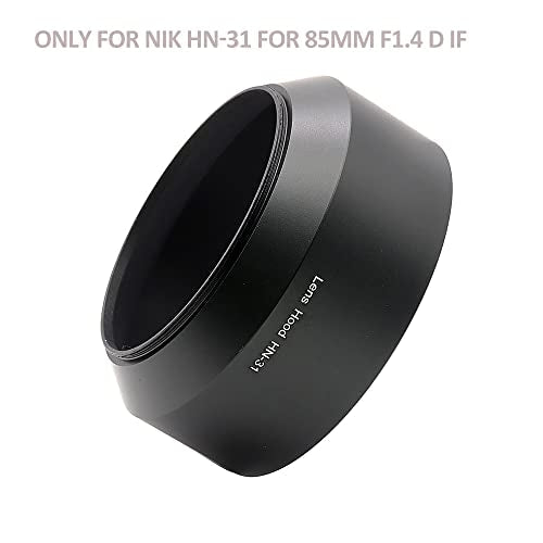 Metal Lens Hood Shade Replace for Nik HN-31 for 85mm f1.4 D IF