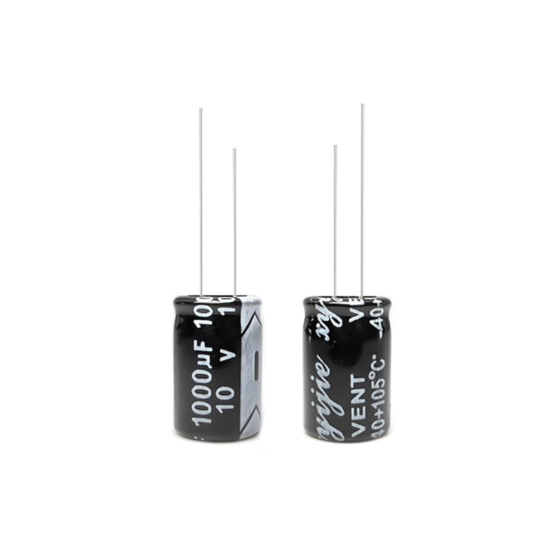 ZYAMY 30PCS 10V 1000UF High Frequency Aluminum Electrolytic Capacitors 0.31x0.47in for TVs LCD Monitors Radios Game Consoles Household Appliances