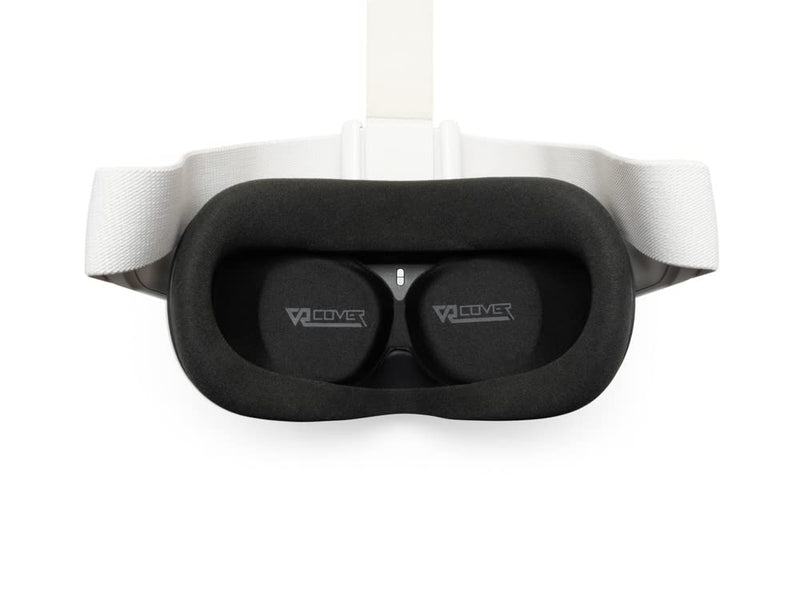VR Cover Lens Cover for Apple Vision Pro, Meta Quest 3, Quest 2, Pico Neo3 Link, Pico Neo3 Pro, and Pico Pro Eye (Black) Black