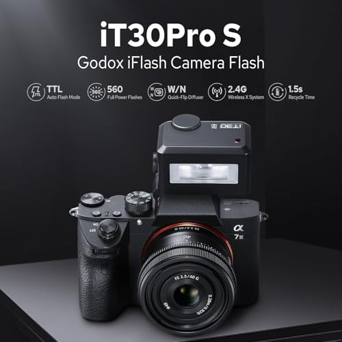Godox iT30Pro TTL HSS Mini Camera Flash for Sony