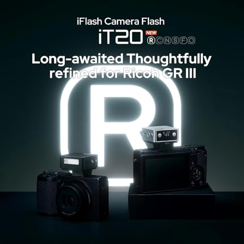 Godox iT20R Mini TTL Camera Flash for Ricoh GR III Series Silver