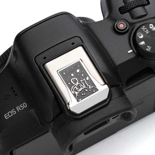 Gazing at the Starry Sky Camera Hot Shoe Cover for Canon EOS R1 R5 Mark II R6 II R6 III R7 R7 Mark II R8 R10 R50 R50 V (for Canon R Series) For Canon R series