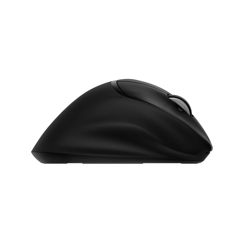 HP Tilt Ergonomic Mouse 725M (BH0Z5AA) - Mac, PC - Multi Surface - Wireless - 32.81 ft - Bluetooth/Radio Frequency - 2.40 GHz - Rechargeable - Black - USB Type A - 6000 dpi - Tilt Wheel - 7 Button(s)