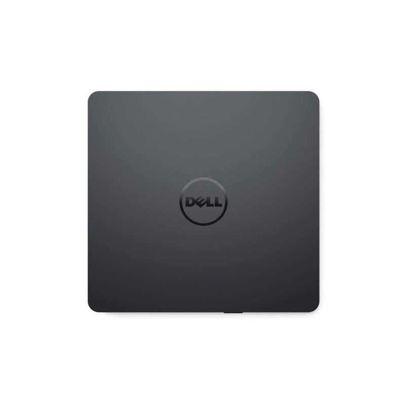 Dell External USB Slim DVD RW Drive DW316, Plug and Play, Black | CyberLink Media Suite 12, 8 Watt, Windows 11 or below Single