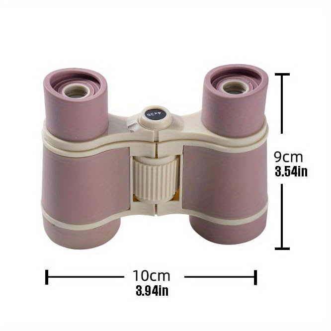 1pc Multi-Color 3×15 Small Binoculars, Outdoor Hunting, Fishing Forest Adventure Small Telescope, High-Definition Lens, High-Density Material (Purple) purple