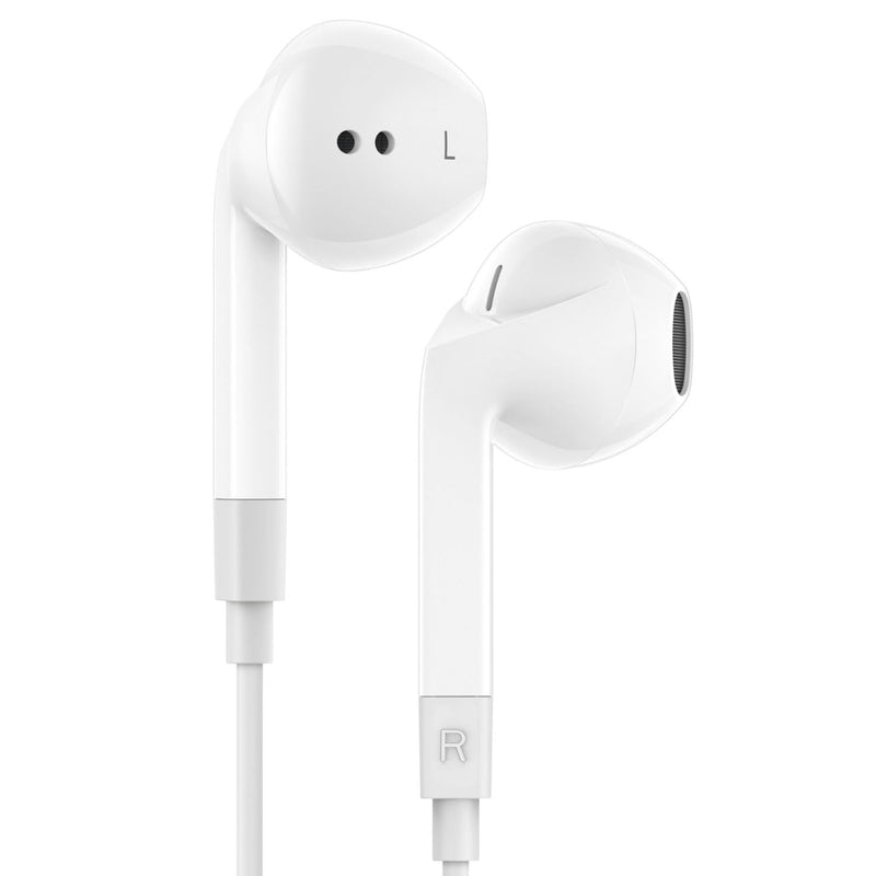 LUDOS FEROX 5 Pack Wired Earbuds in-Ear Headphones, 5 Year Warranty, Earphones with Microphone, Noise Isolation for 3.5mm Jack Ear Buds for iPhone, Samsung, Computer, Laptop, Kids, School Students