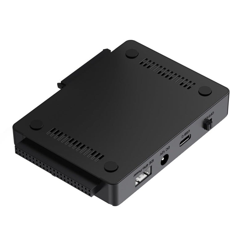 chenyang 3 in 1 USB A/C to M.2 NVMe/IDE/SATA Hard Drive Docking Station for M.2 NVMe SSD, 3.5" IDE and 2.5/3.5" SATA SSD/HDD(Note: Requires a DC 12V/2A Power Supply (not Included) without Power Supply