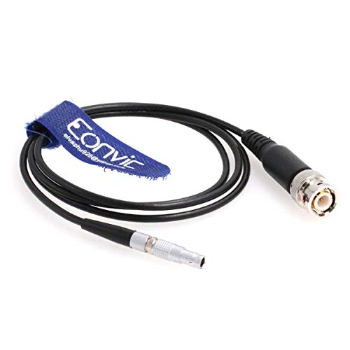 Timecode Cable for Red Epic Scarlet BNC to 4pin Nor1438 Audio Adapter Cable Black Cable