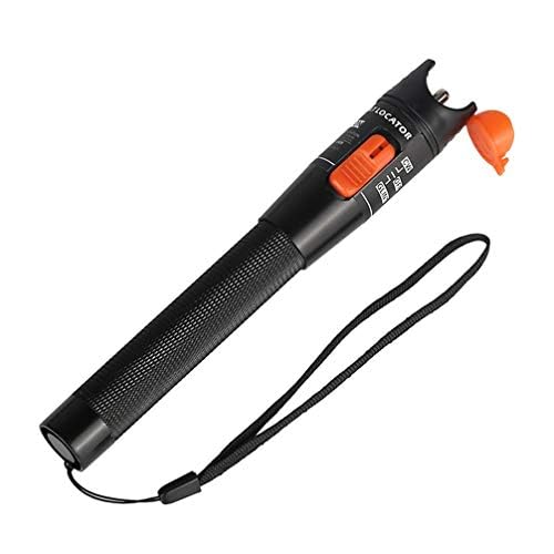 DAXGD 10mW Red Visual Fault Locator Optical Cable Test Pen, Fibre Optic Tester, Fibre Optic Cable Tester for CATV Telecommunications Multifunctional Tester 10 mW