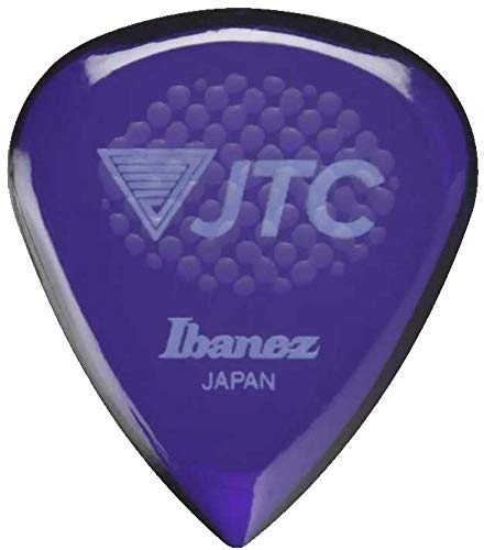 Ibanez JTC1R-AMT Purple New Material Tritan High Abrasion Resistant Rubber Grip Anti-Slip Guitar Pick 0.1 inch (2.5 mm)