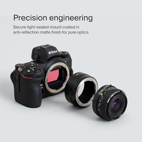 Urth Lens Mount Adapter Compatible with Pentax K to Nikon Z (Manual)