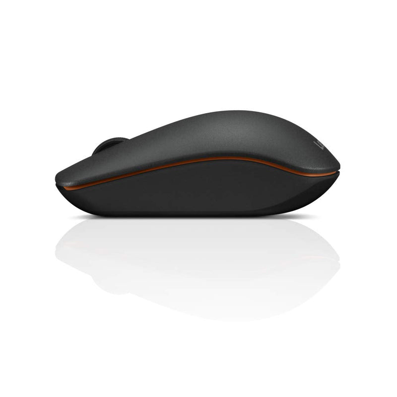 Lenovo 400 Wireless Mouse, 1.46"H x 4.17"W x 2.48"D, Black, GY50R91293