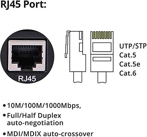 10Gtek a Pair of Gigabit Ethernet Bidi Media Converter, SingleMode Single LC Fiber to Ethernet RJ45 Converter for 10/100/1000Base-Tx to 1000Base-LX, UL Certified, up to 3-km Standard Size Kit #9: SFP 3km x1