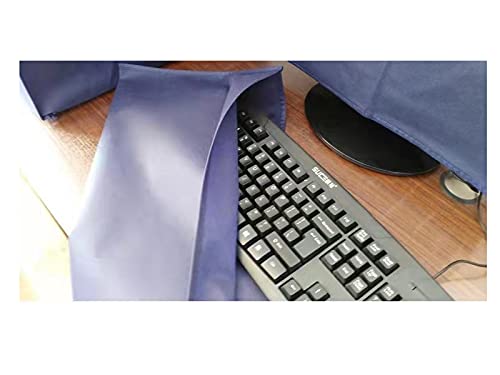 3 Pieces Computer Dust Cover Monitor + Keyboard+ Computer Host Pc Dust Proof Computer Covers Case Computer Dust Cover for Desktop Pc CPU Tower Protector (32'' Monitor Set ,Blue) 32'' Monitor Set ,Blue