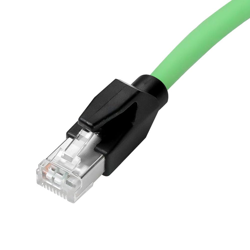 Alvin's Cables M8 A-Code 4 Pin Male to RJ45 Ethernet Cable Cat5e High-Flex Shielded for Beckhoff ZK1090-3191 Industrial Automation EtherCAT Fieldbus 33ft/10m 10M