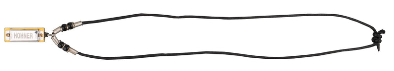 HOHNER Mini Harmonica Necklace Black black (black 19-3911tcx)