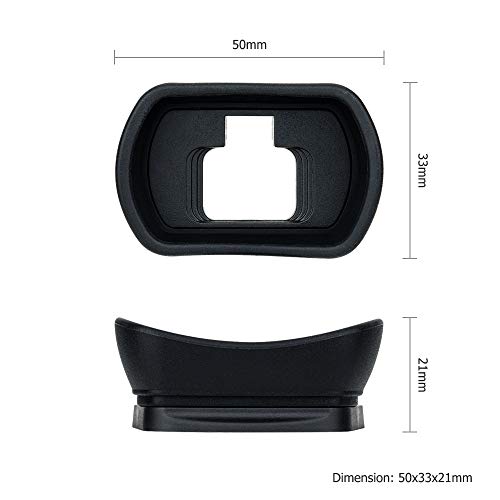 Square DK-29 Eyecup + Extended Round DK-29 Eyecup: Square Z6III Z6II Z7II Z6 Z7 Z5 DK-29 Eye Cup with Extended Round Z6 III Z6 II Z7 II Z 6 Z 7 Z 5 DK-29 Eye Cup