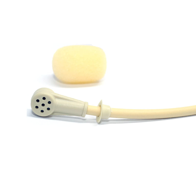 [AUSTRALIA] - 6028 Headset Microphone Headworn Condenser Mic for Shure Wireless System Bodypack Transmitter,Beige - Uni-Directional 