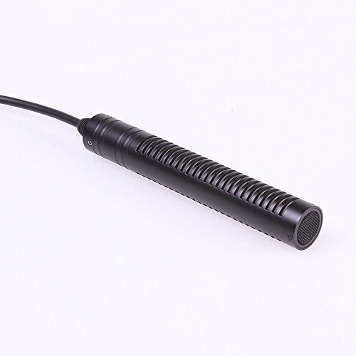 FocusFoto Professional Handheld Shotgun DV Interview Mic Microphone for Video DSLR Camera Camcorder with XLR Cable & Windshield (Pack of 2) φ21 × 145mm (Pack of 2)