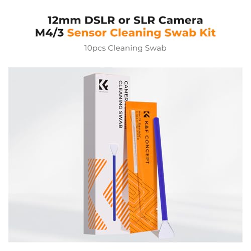 K&F CONCEPT M4/3 Sensor Cleaning Swab for Olympus Panasonic M4/3 Cameras