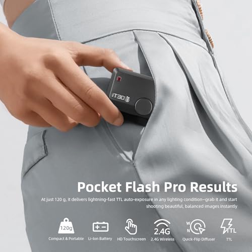 Godox iT30Pro-S Mini TTL Camera Flash for Sony with HSS