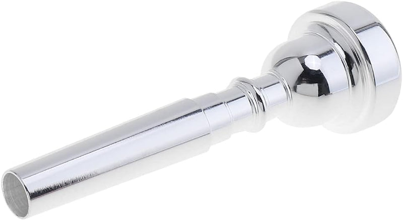 [AUSTRALIA] - Bach Trumpet Mouthpiece 3C, New Silver Gold Plated Trumpet Mouthpiece 3C Size for Musical Instrument Accessory 