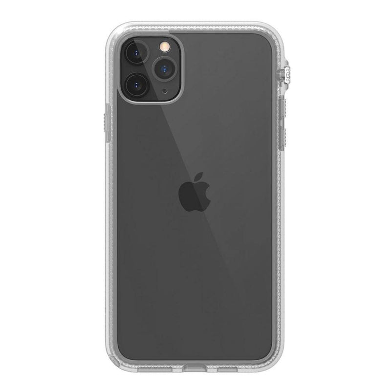 Catalyst - iPhone 11 Pro Case with Clear Back Case, 2M Drop Resistant, Shock Absorption System, Rotary Switch Switch, Wireless Charging, Lanyard- Clear piccola bright