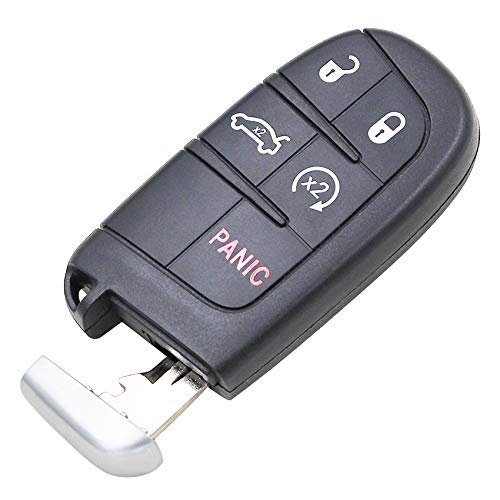 Keyless Entry Remote Car Key 5 Button for Dodge Charger Challenger 433mhz | FCCiD:M3N-40821302,Fob Replacement
