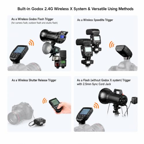 Godox XproC Xpro-C TTL Wireless Flash Trigger for Canon, 1/8000s HSS Xpro-C TLL