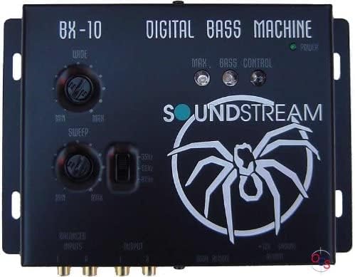 FOR Soundstream BX-10 Digital Bass Processor with Remote + 1.5ft RCA cable epicenter