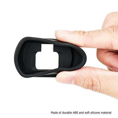 JJC Wired Intervalometer Timer Remote & DK-29 Soft Rubber Eyecup Eye Cup for Nikon Z5 Z6 Z7 Z6II Z7II Z6 II Z7 II Cameras