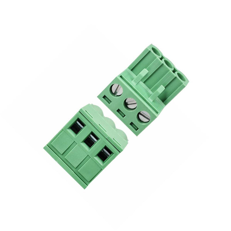 6-Pcs 3-Pin Power Plug for Audiocontrol Epicenter Line Driver Matrix 3XS 2XS 6XS EQS DQL-8 Rockford FOSGATE 3SIXTY EPX2 OEQ2 PA2 RFQ Symmetry PUNCH30 PS8 / ZAPCO Equalizer Line Driver EQ