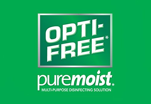 Opti-Free Puremoist Multi-Purpose Disinfecting Solution with Lens Case, (Packaging may vary), 2 Fl Oz (Pack of 1) 2 Fl Oz (Pack of 1)