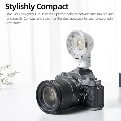 Godox LUX ELF Retro Flash for Canon Sony Leica Fuji Panasonic Universal Hot Shoe Microsingle Digital Camera Portable Flash